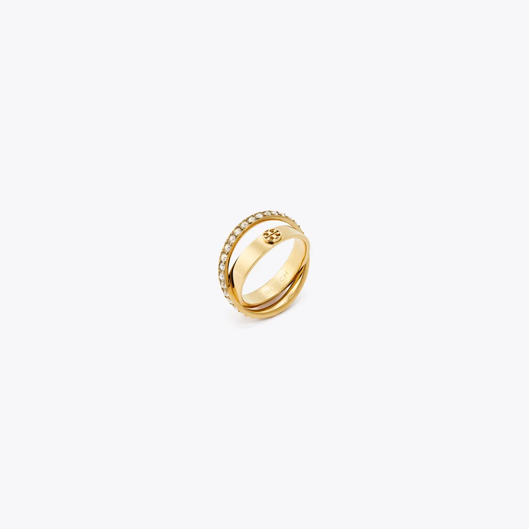 Icon Pavé Double Ring