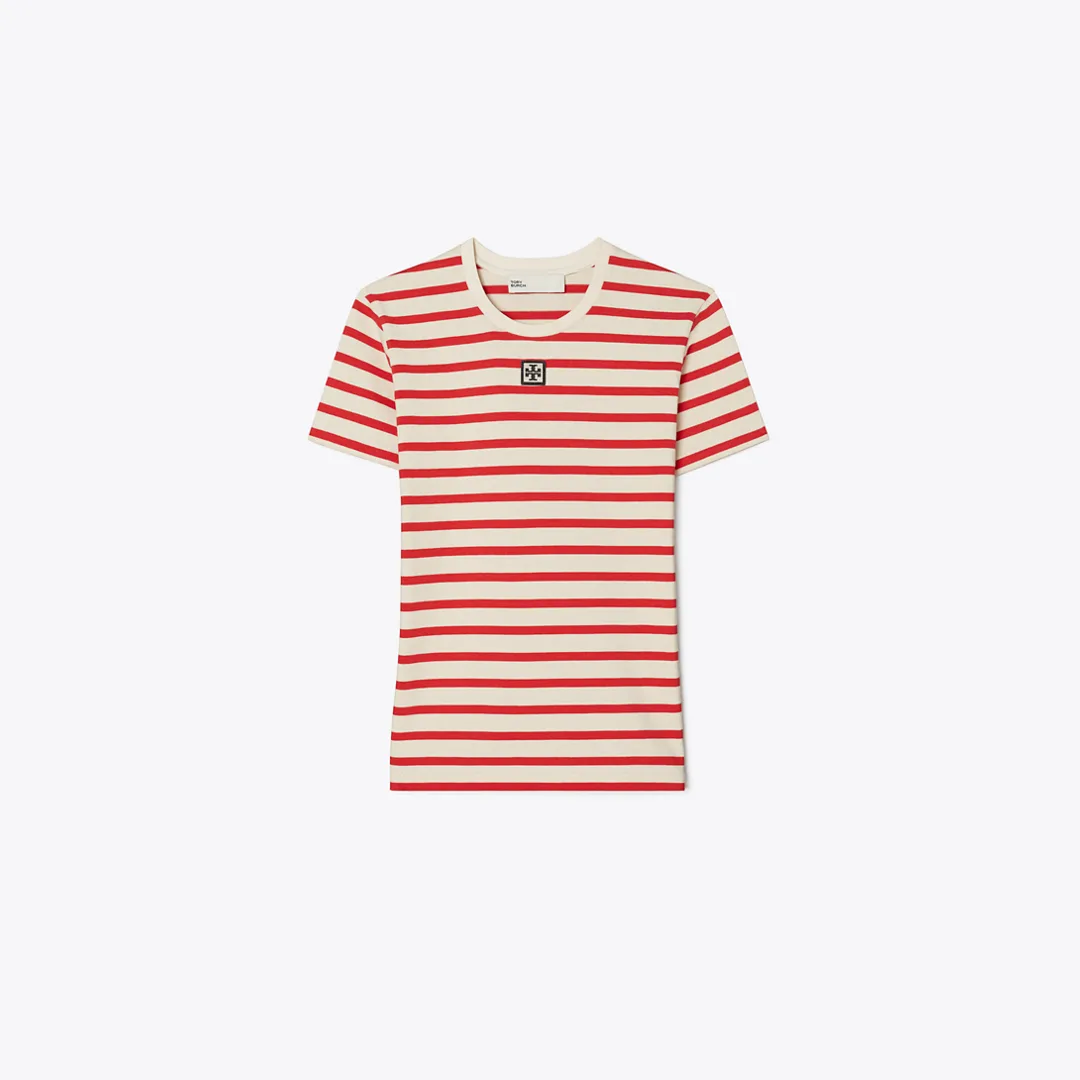 Striped Cotton T-Shirt