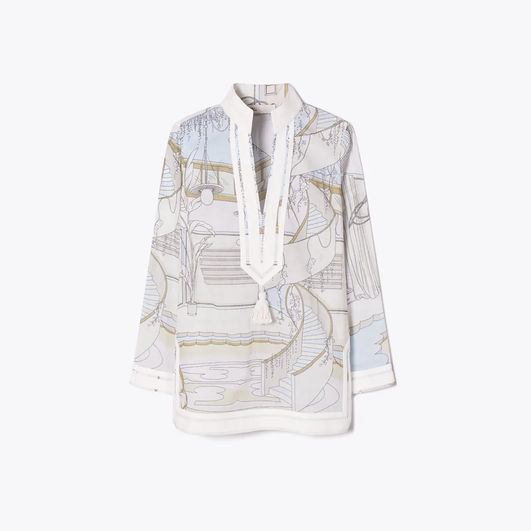 Printed Tory Tunic