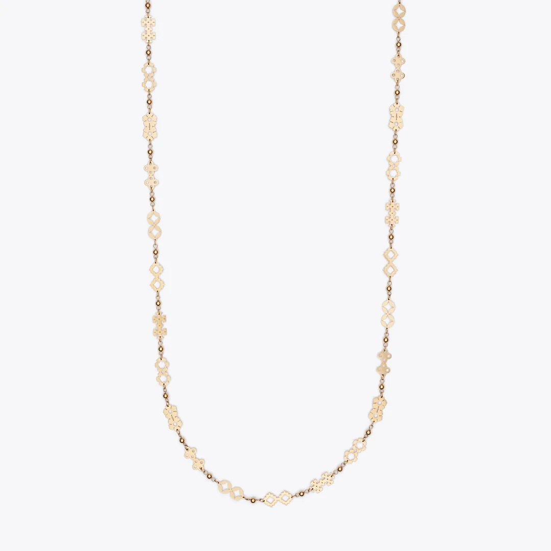 Long Forget Me Not Necklace
