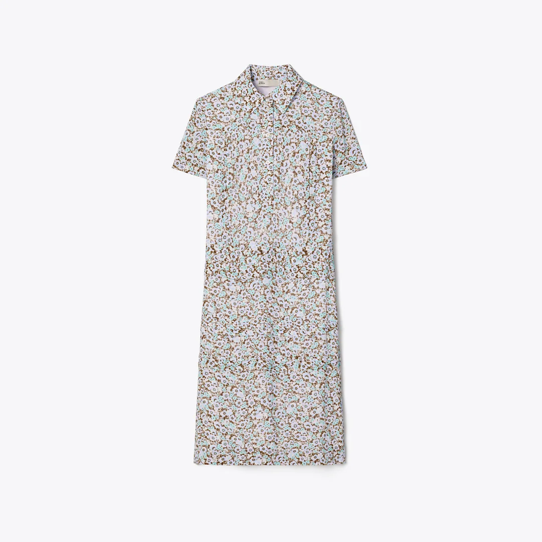 Printed Viscose Shirtdress