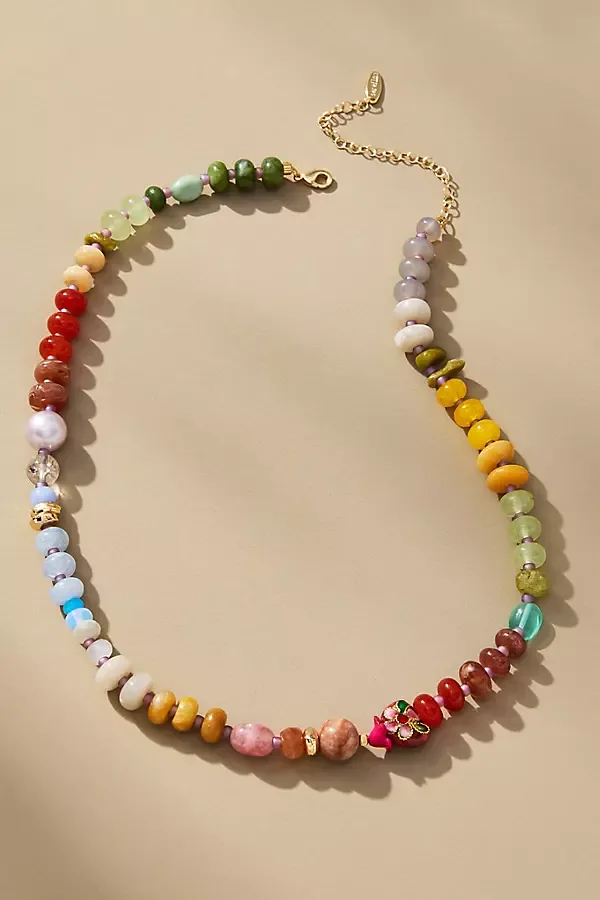 Rainbow Stone Necklace