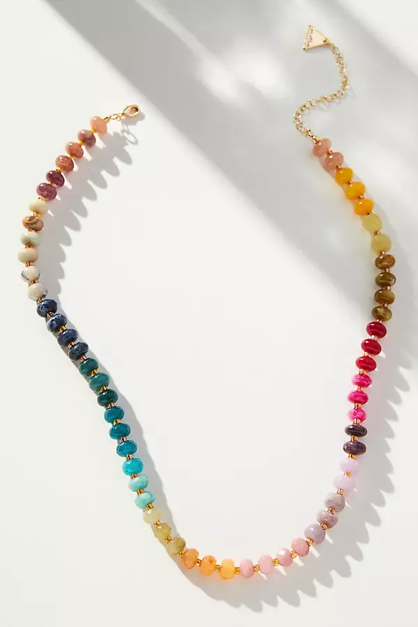 Rainbow Stone Necklace