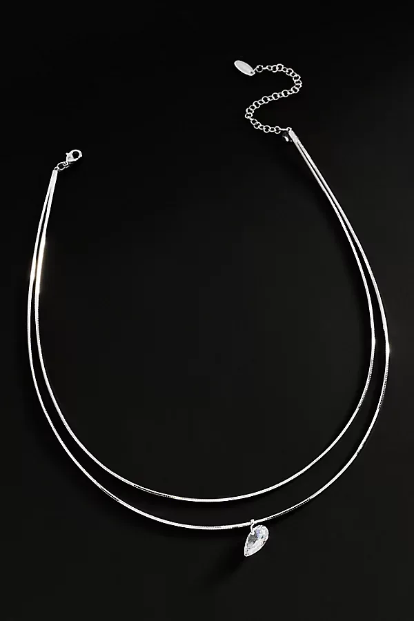Demi-Fine Layered Pendant Necklace