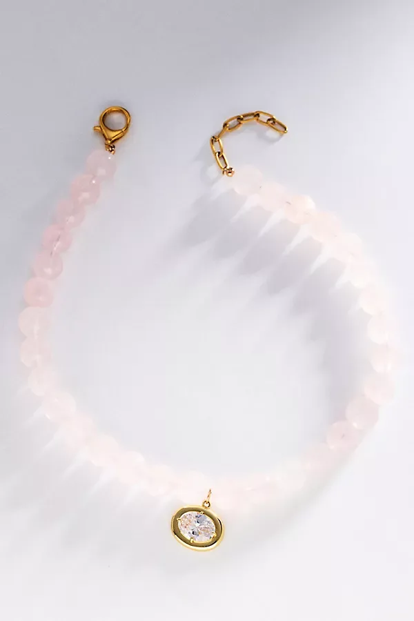 Naples Charm Beaded Necklace