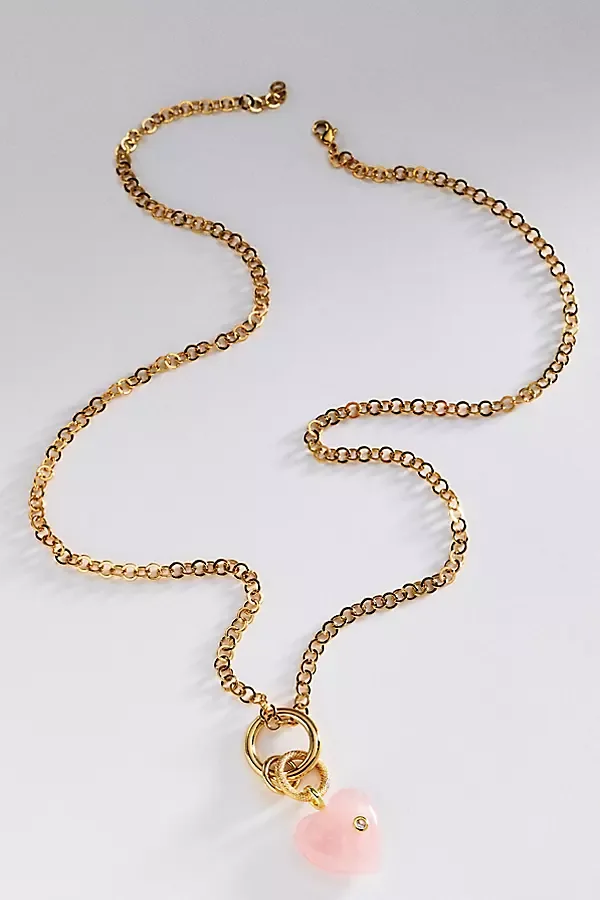 Line Heart Necklace