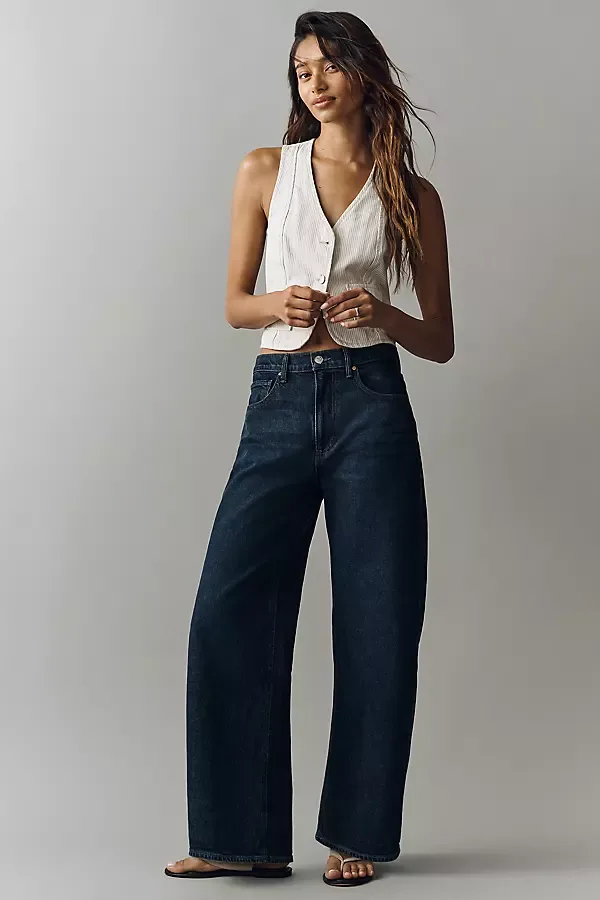Arellia Skimmer High-Rise Tapered Jeans