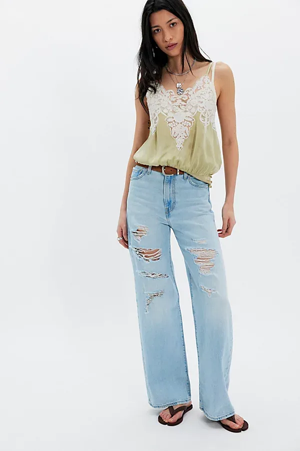 Ribcage Wide-Leg Jeans by Levi's