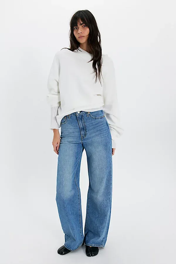 Ribcage Wide-Leg Jeans