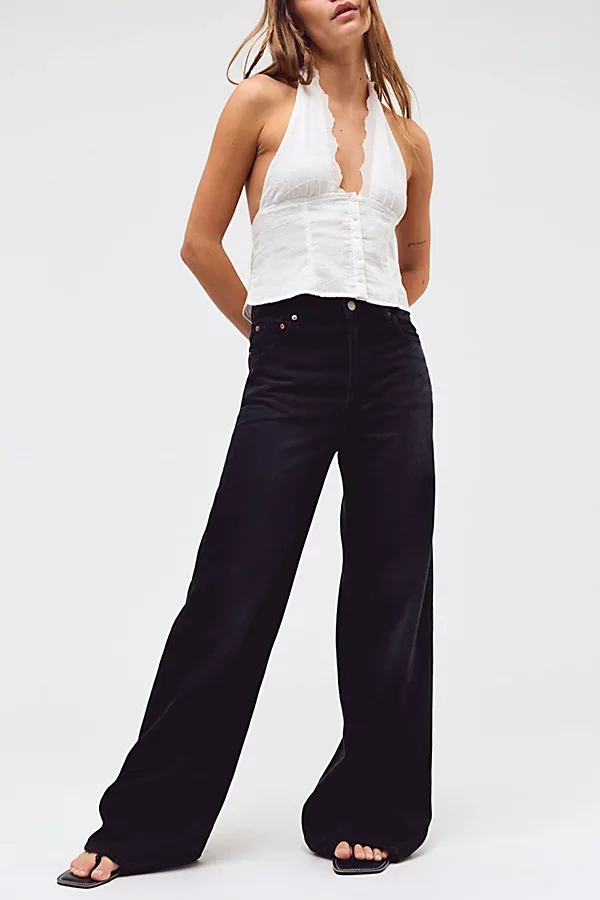 Ribcage Wide-Leg Jeans