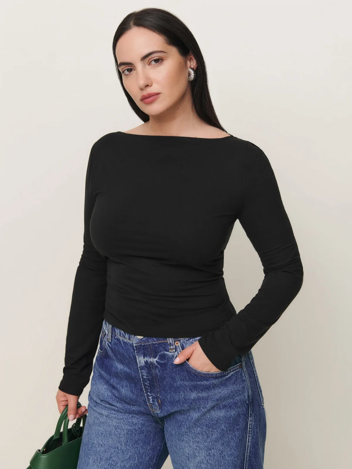 Wiley Knit Top Es by Reformation