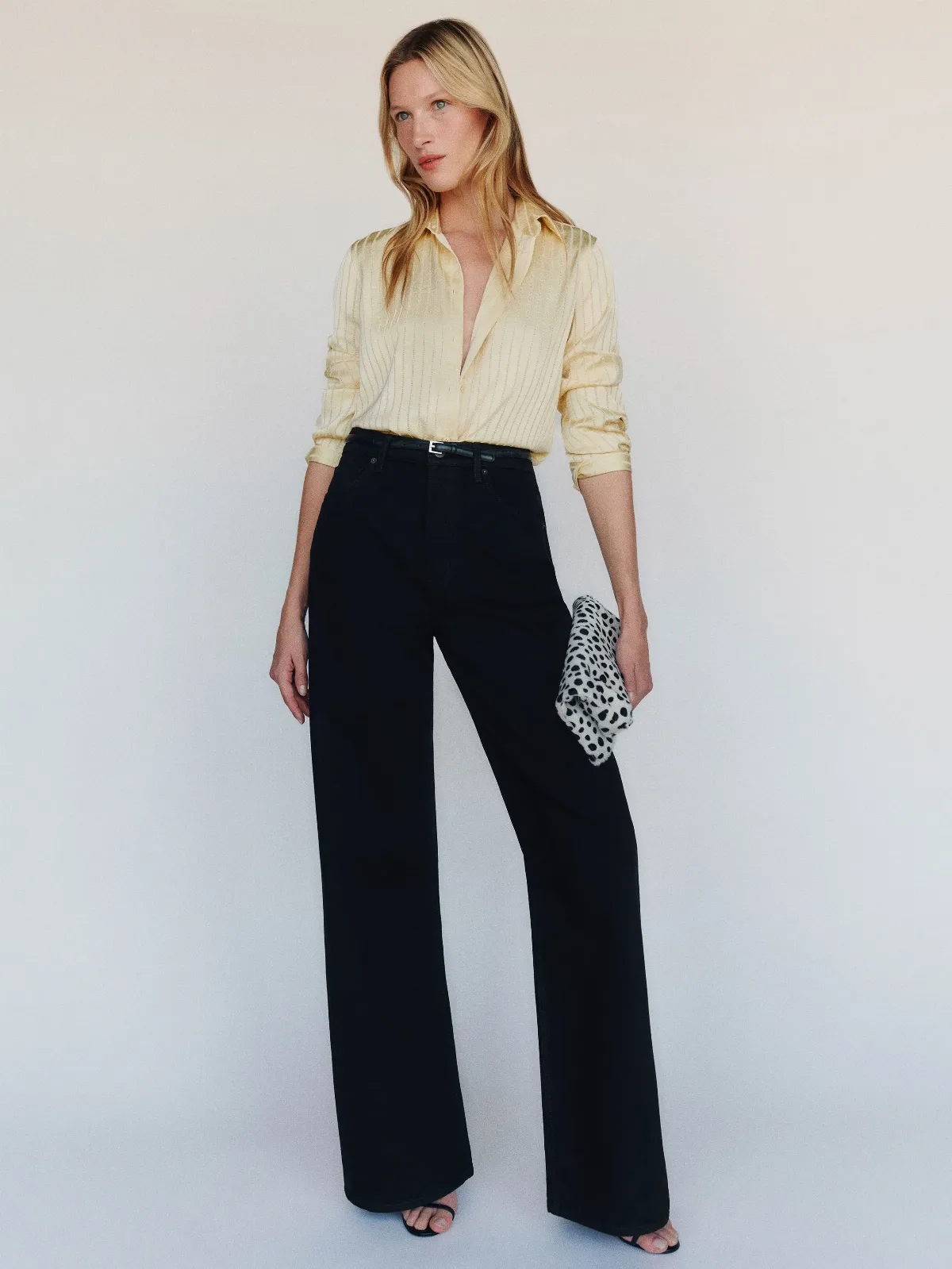Cary High Rise Slouchy Wide Leg Jeans by Reformation