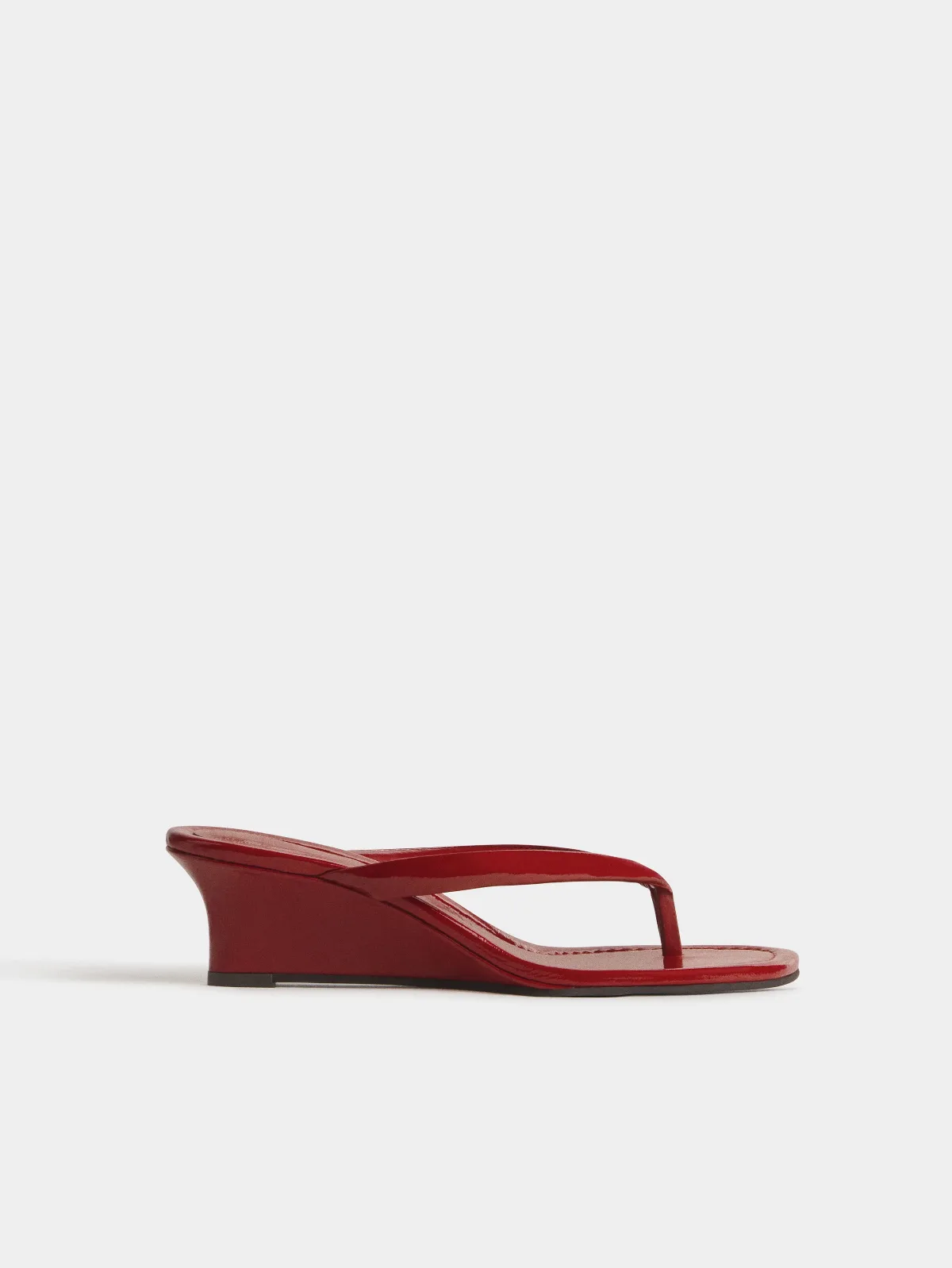 Amelia Thong Wedge Sandal