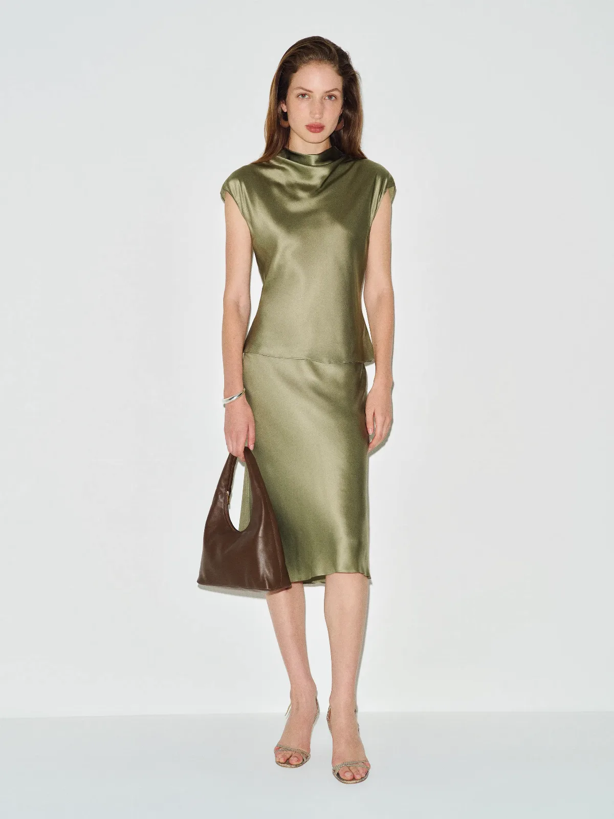 Winslet Silk Two Piece by Reformation