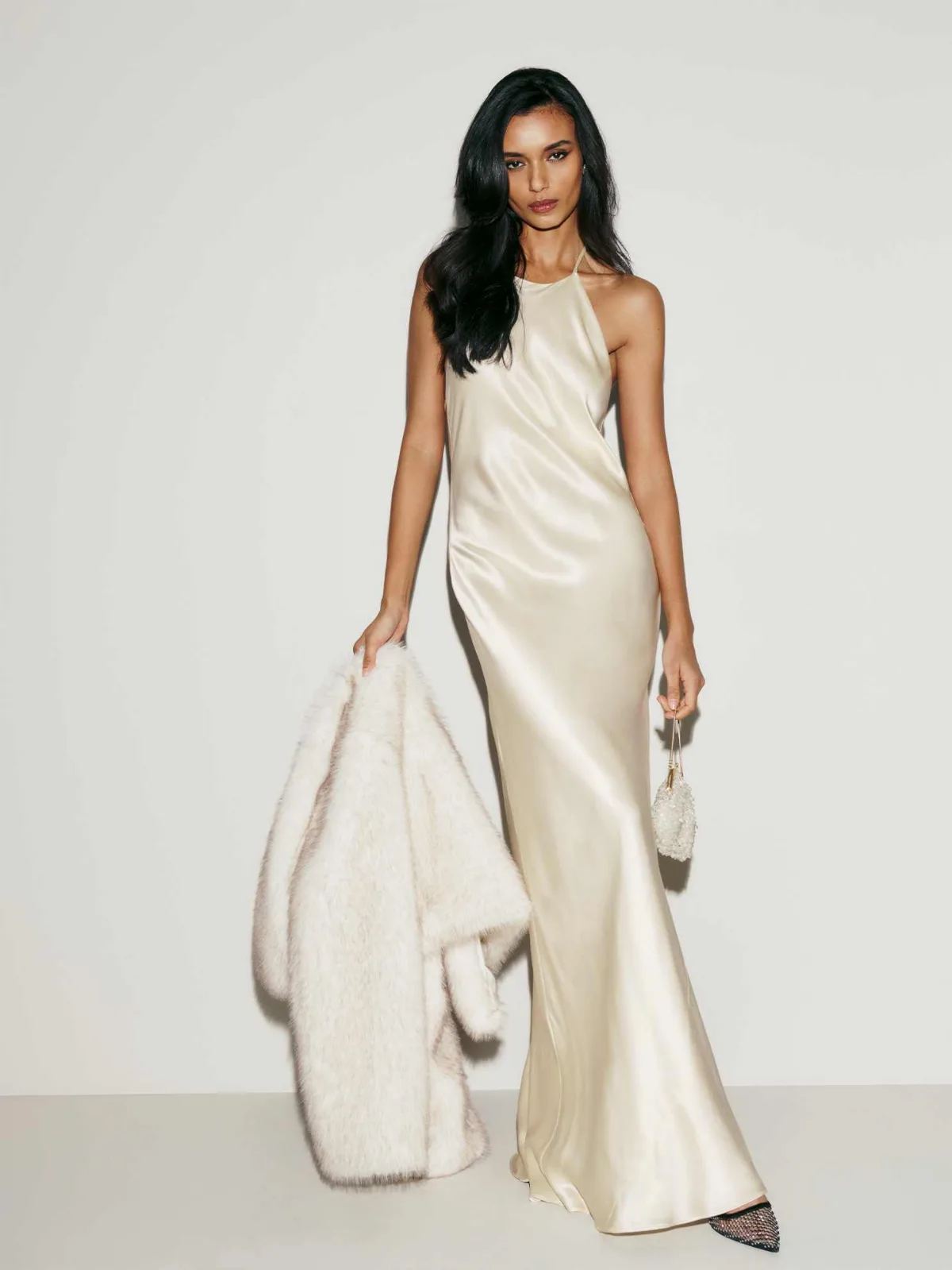 Jeany Silk Dress by Reformation