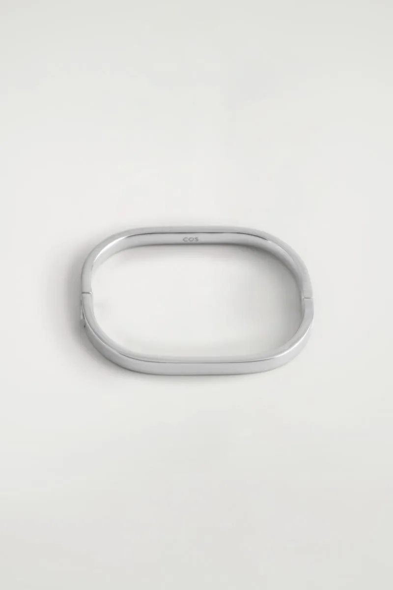 Curved Rectangular Bangle