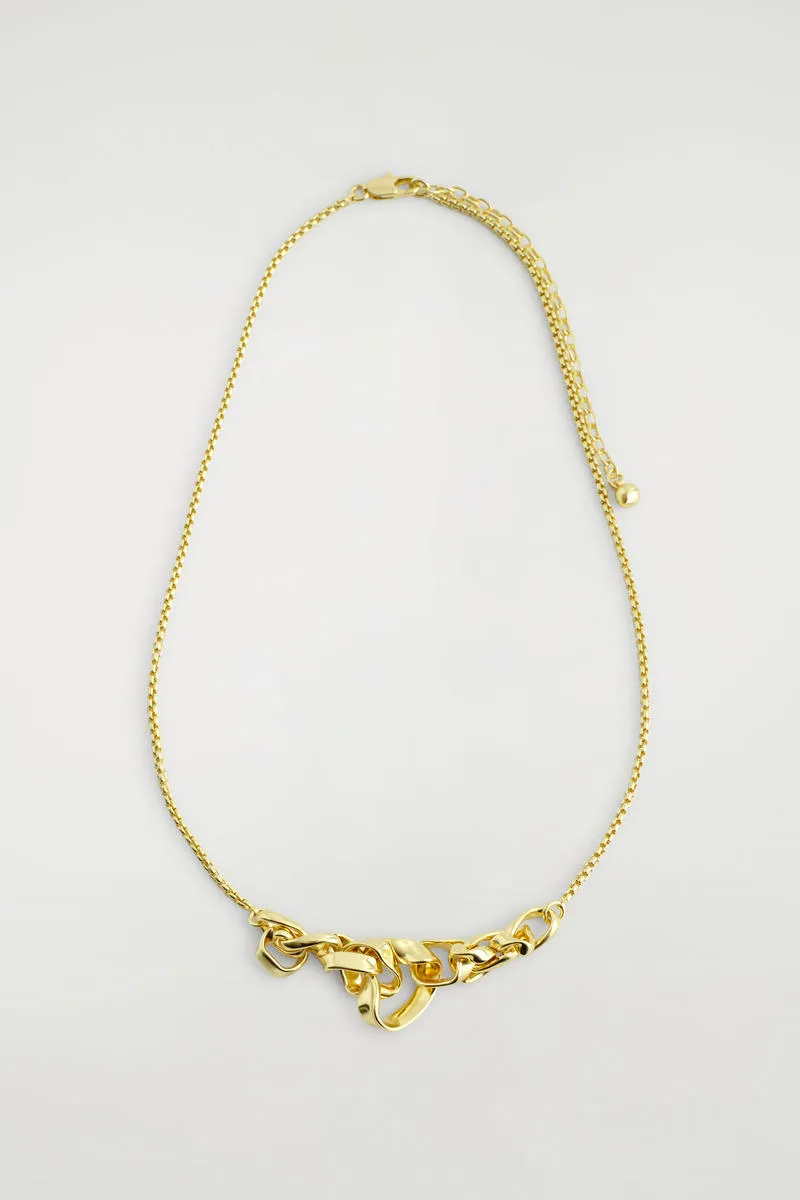Twisted Ribbon Necklace