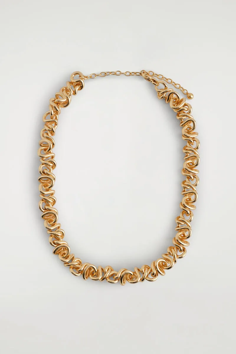 Knotted Chain Necklace
