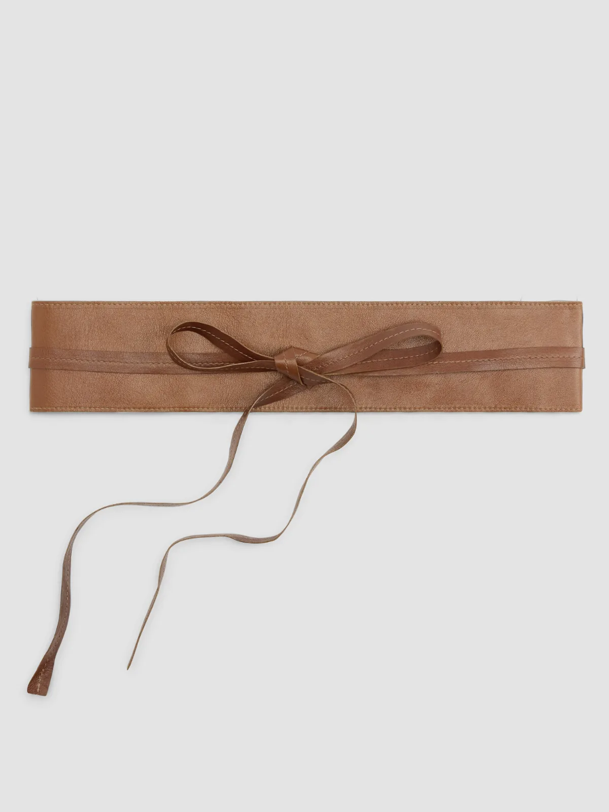 Suede and Leather Reversible Belt