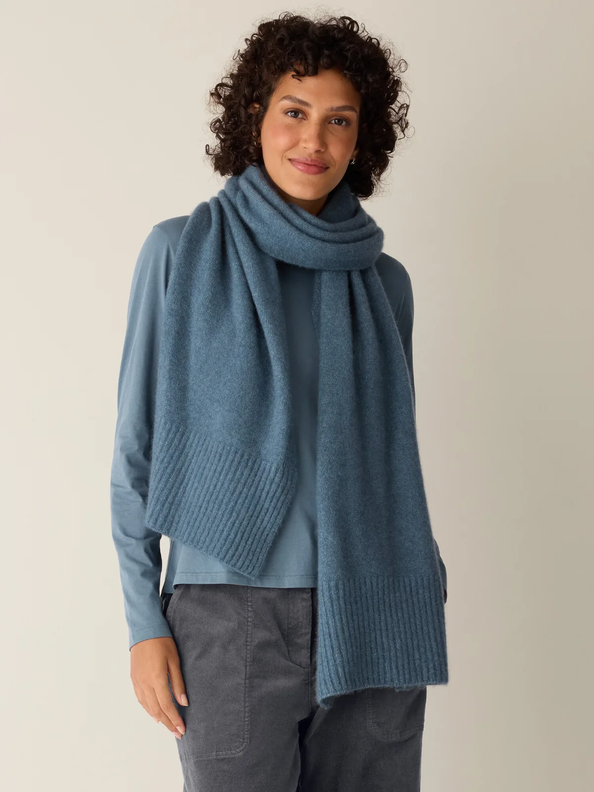 Cashmere Silk Boucle Bliss Scarf