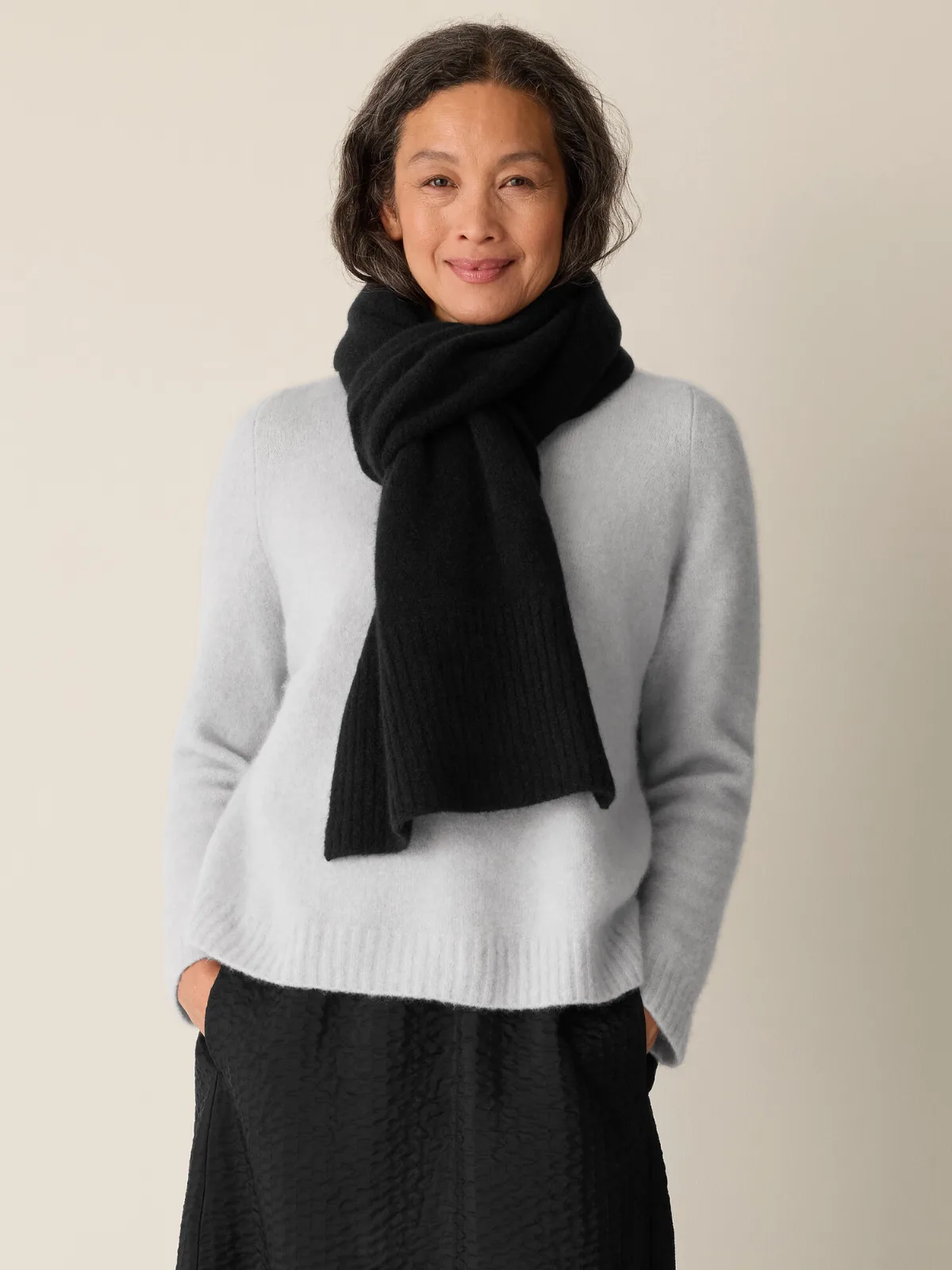 Cashmere Silk Boucle Bliss Scarf