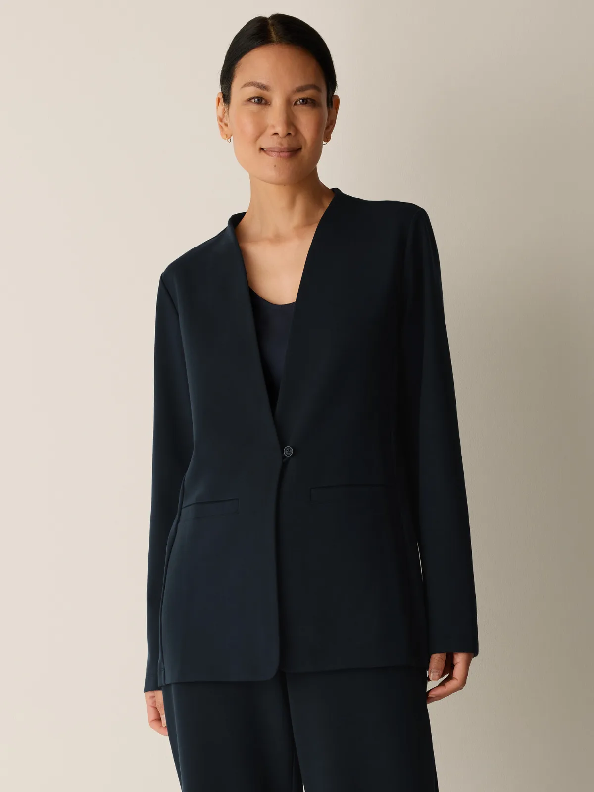 Washable Flex Ponte Blazer