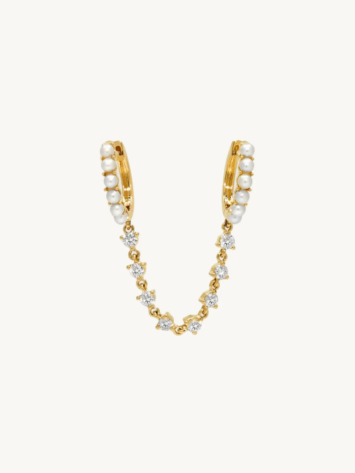 Pearl Interlude Earring