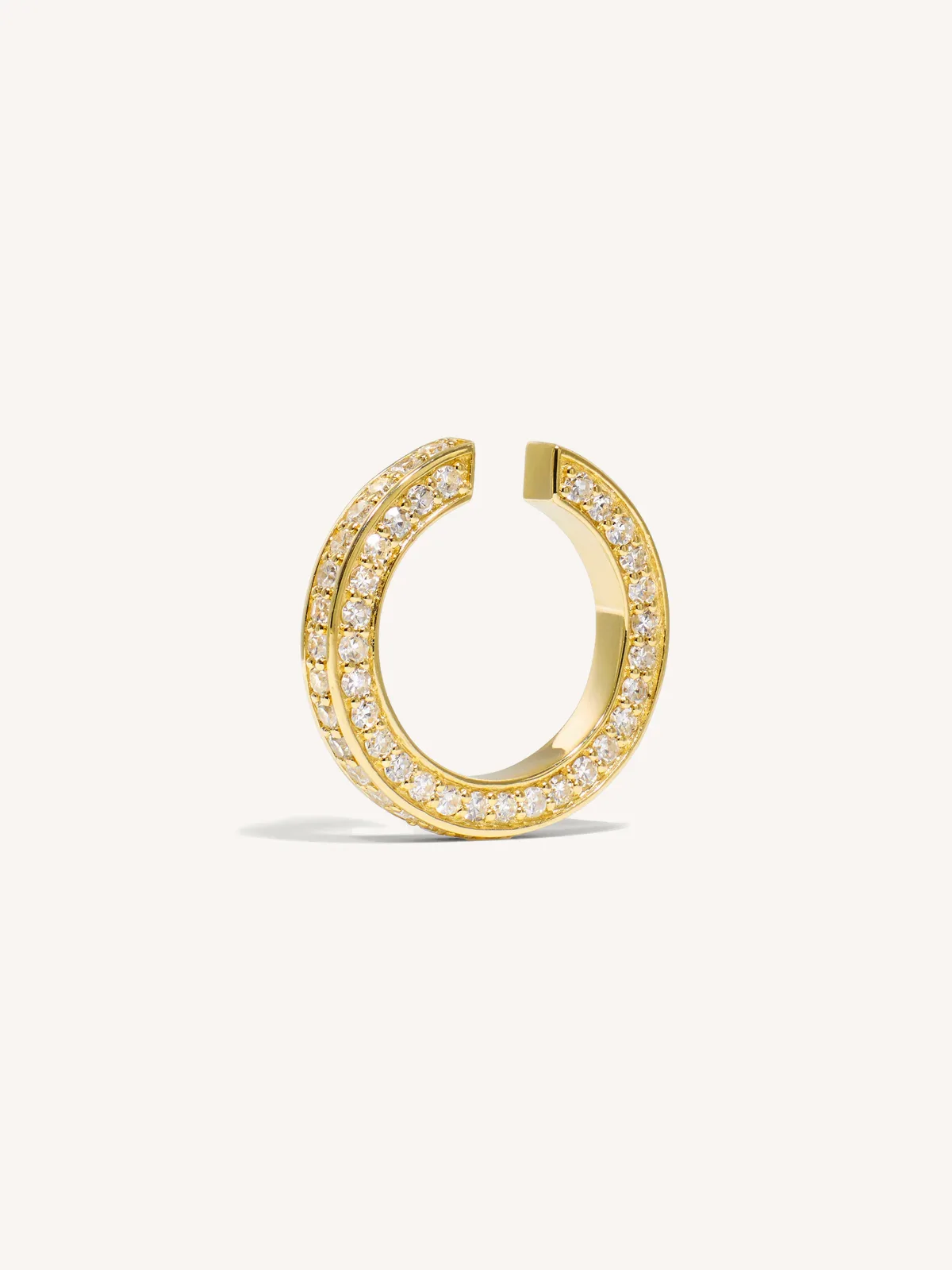 Triple Diamond Ear Cuff