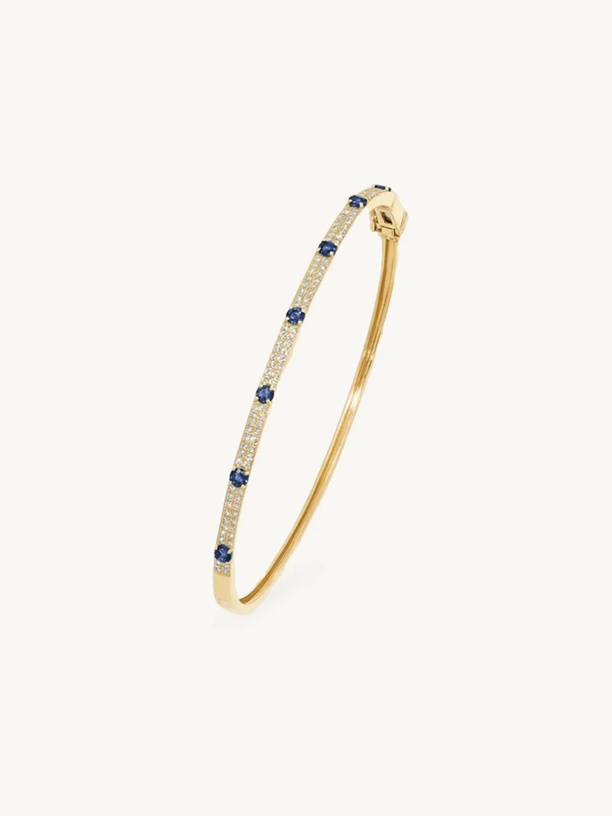 Rolling Gemstones Bangle
