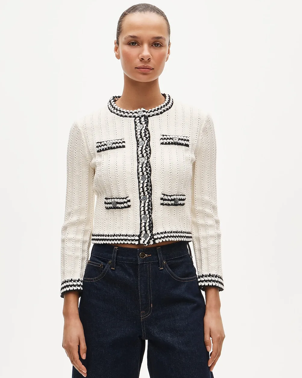Crochet Lady Jacket Cardigan