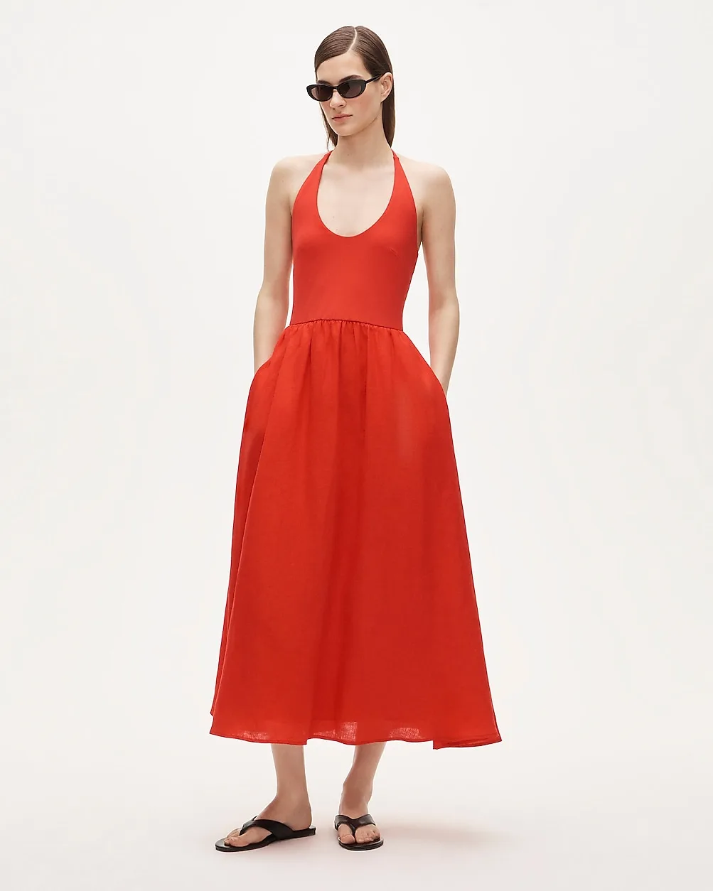 Mixy Halter Dress