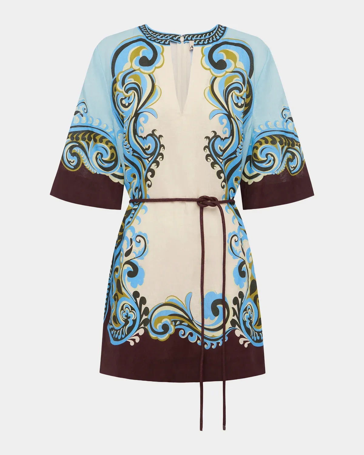Natalia Linen Mini Dress