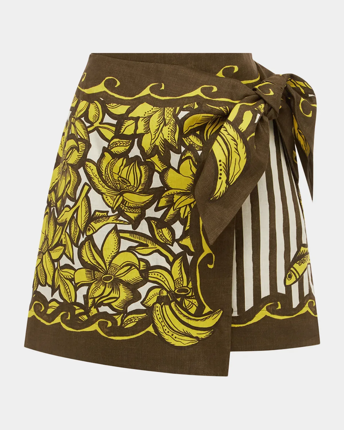 Mona Sarong Mini Skirt