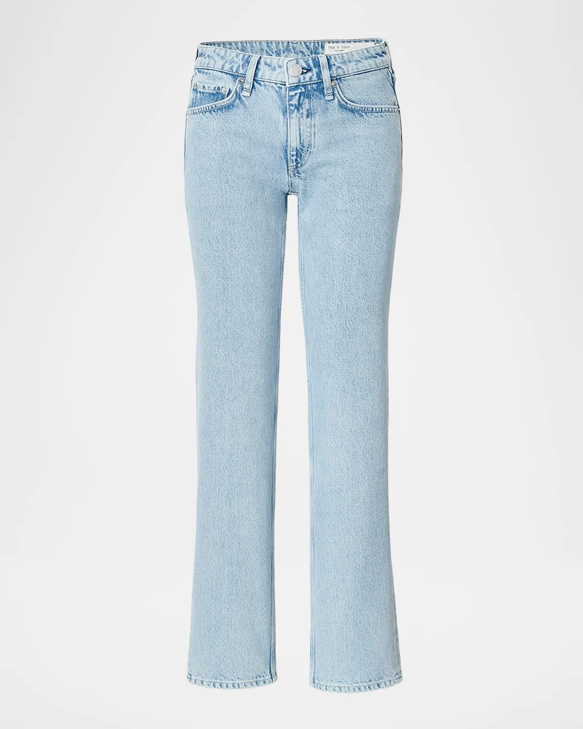Harlow Low-Rise Straight Jeans