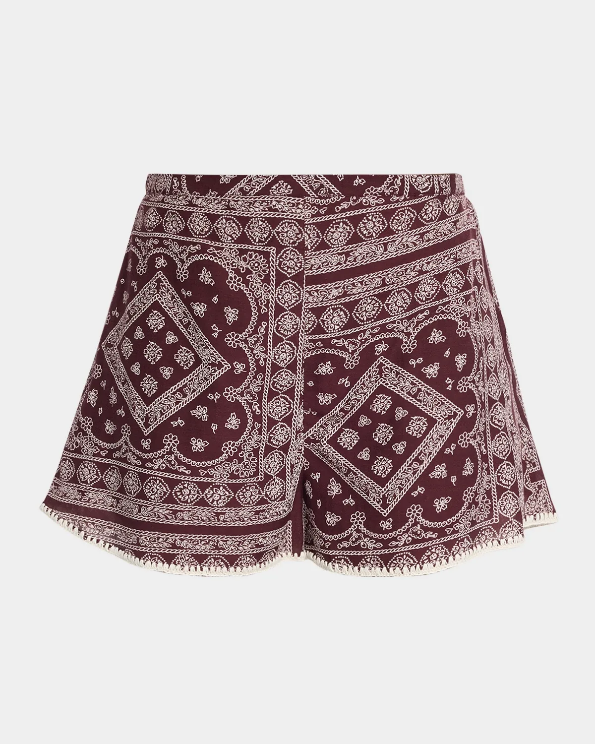 Tennison Printed Cotton-Blend Shorts