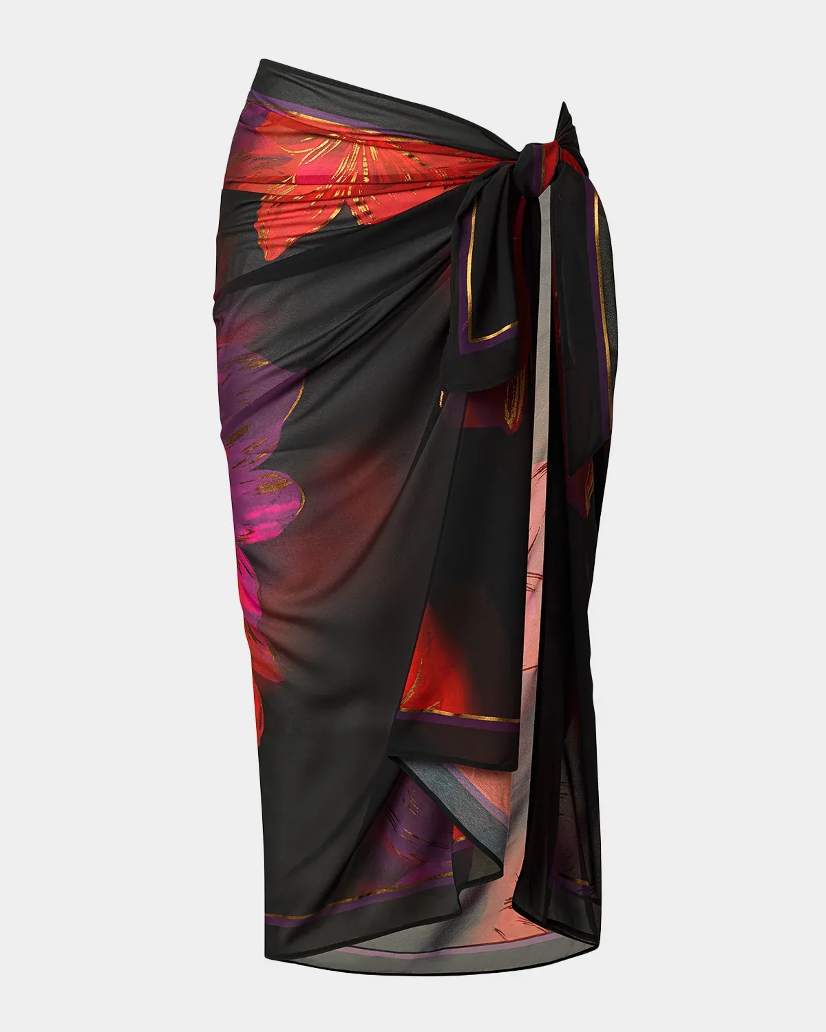 Petali Rosa Pareo Coverup
