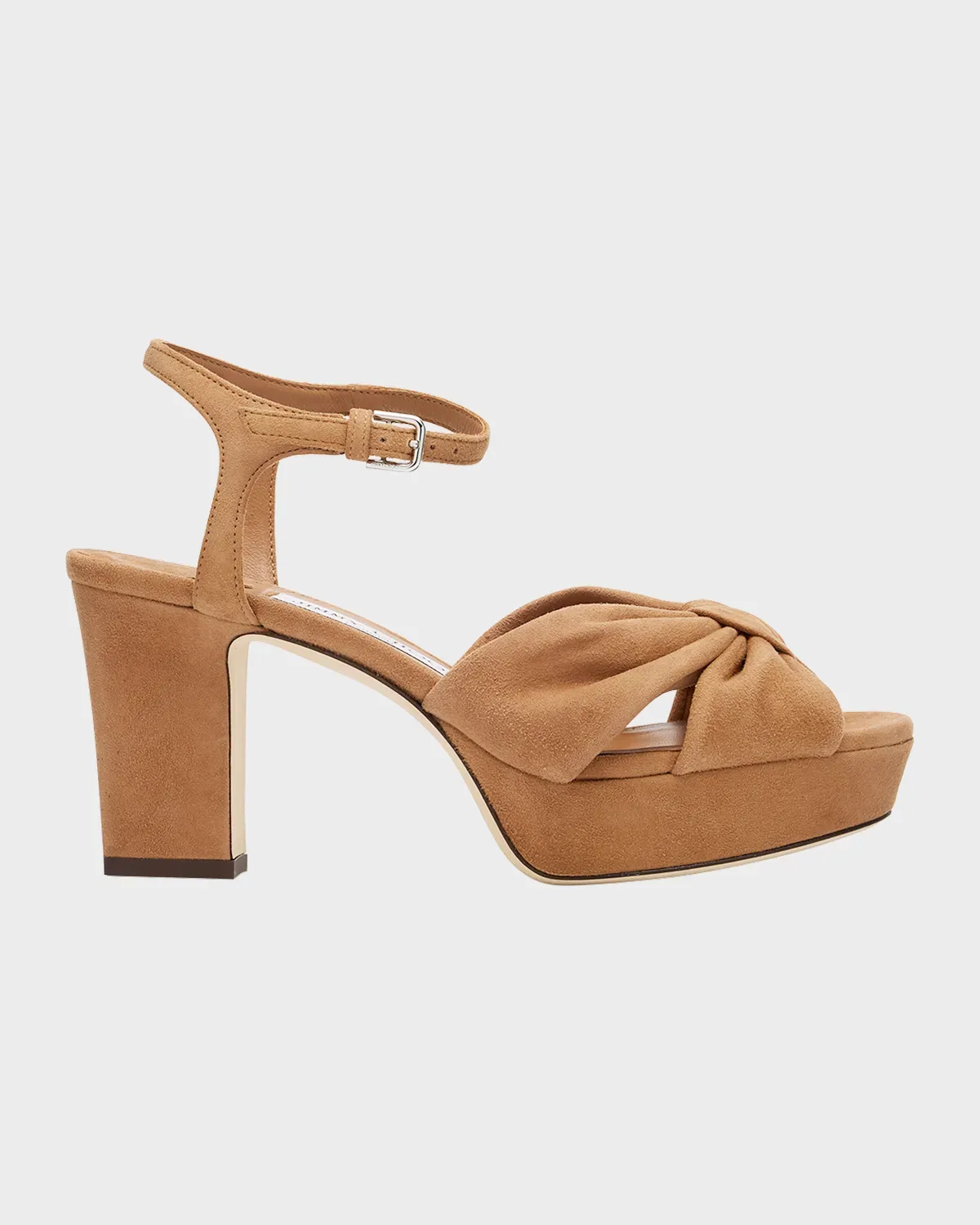 Heloise 80mm Suede Platform Sandals