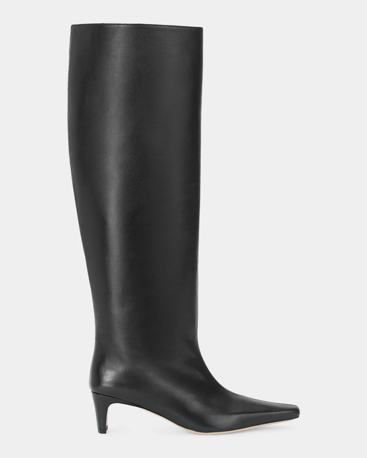 Wally 55MM Leather Wide-Calf Boot