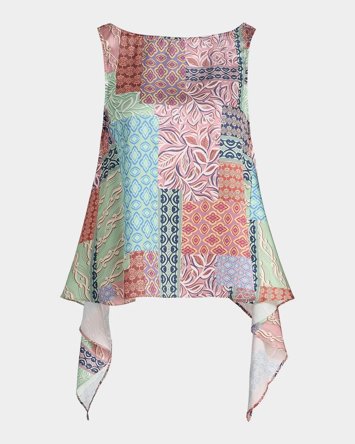 Jana Patchwork-Print Top