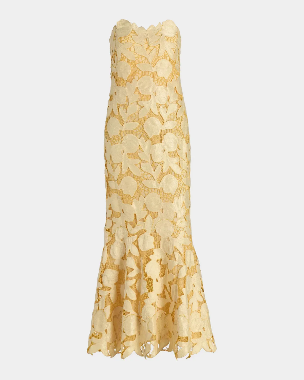Valletta Strapless Midi Dress