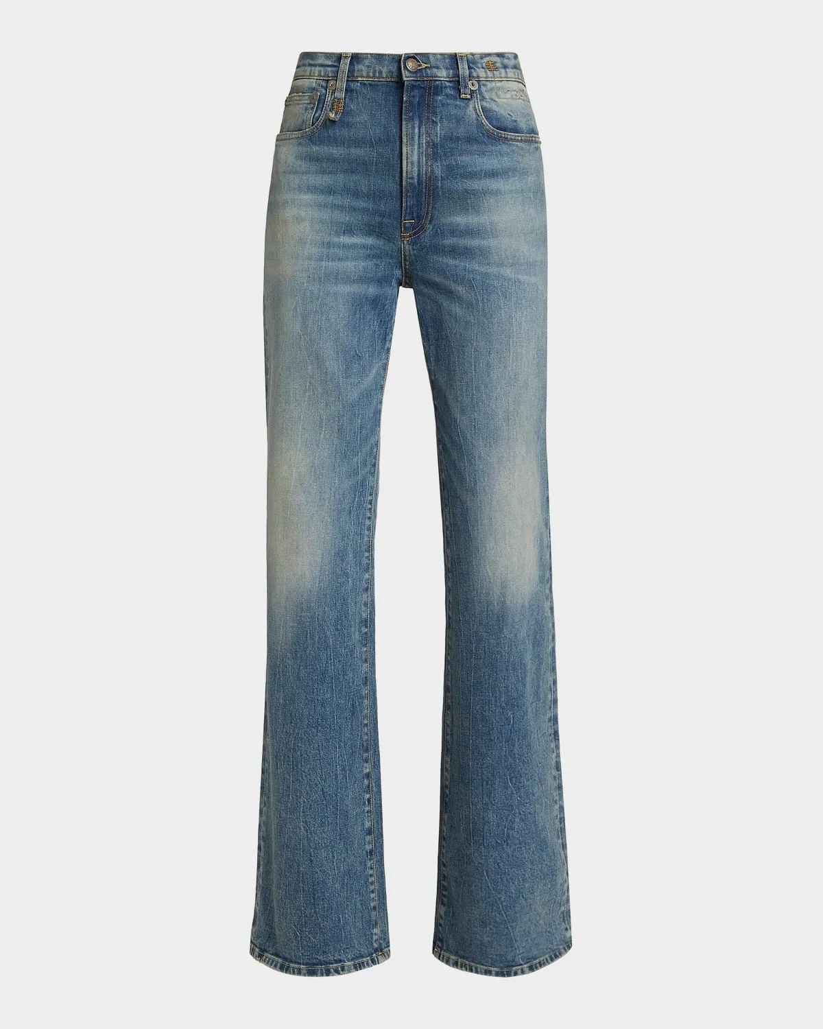 Jane High-Rise Boot-Cut Jeans