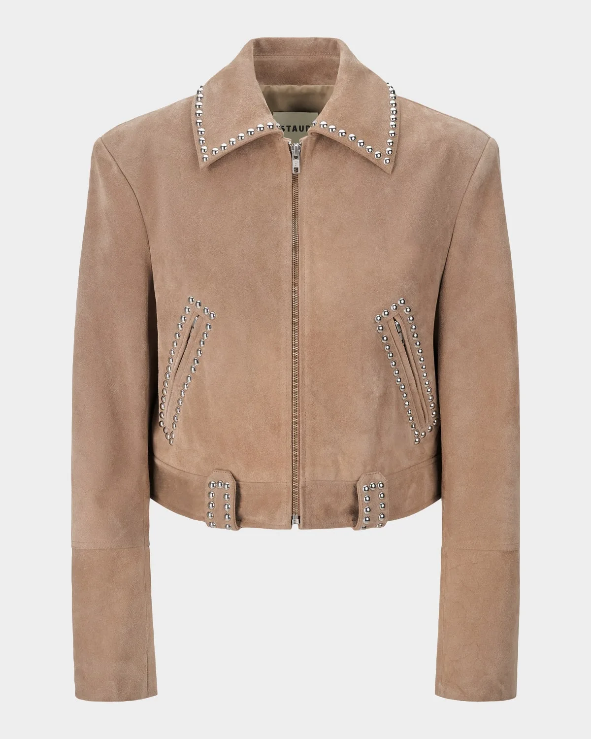 Hugo Studded Suede Jacket