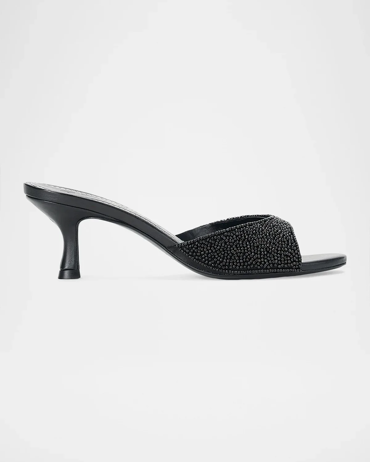Brigitte 55MM Beaded Kitten-Heel Sandals