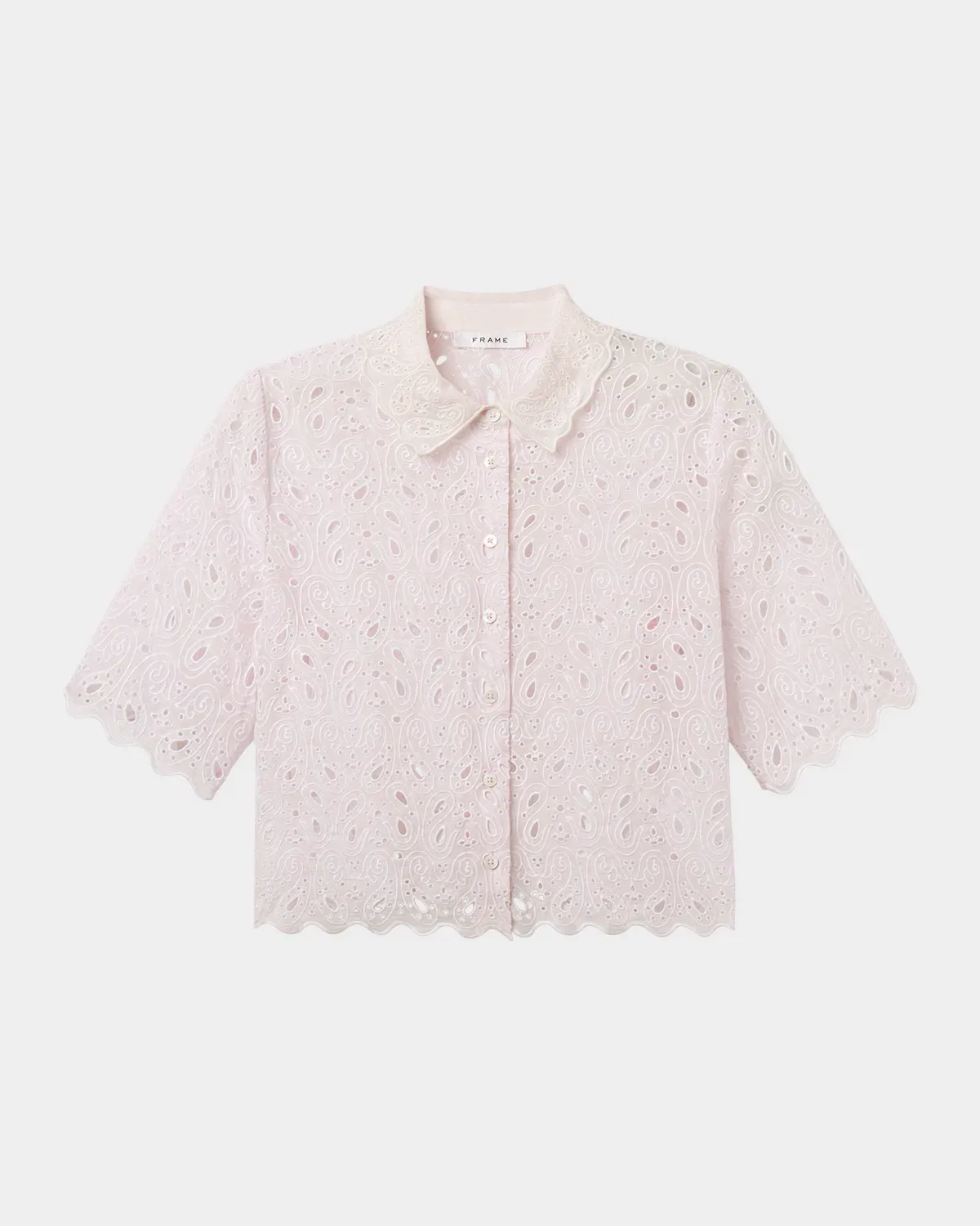 The Paisley Eyelet Shirt
