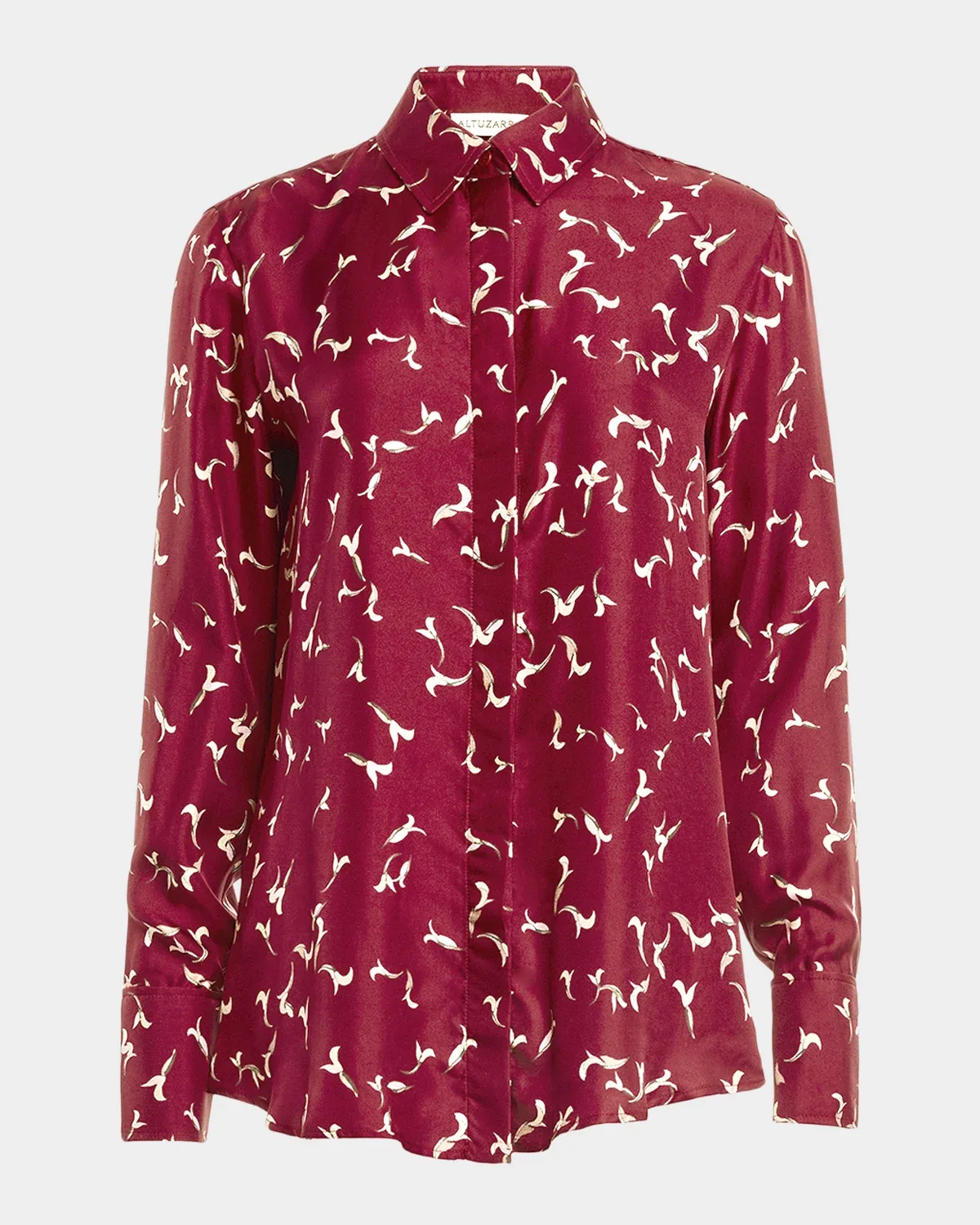 Chika Printed Satin Top
