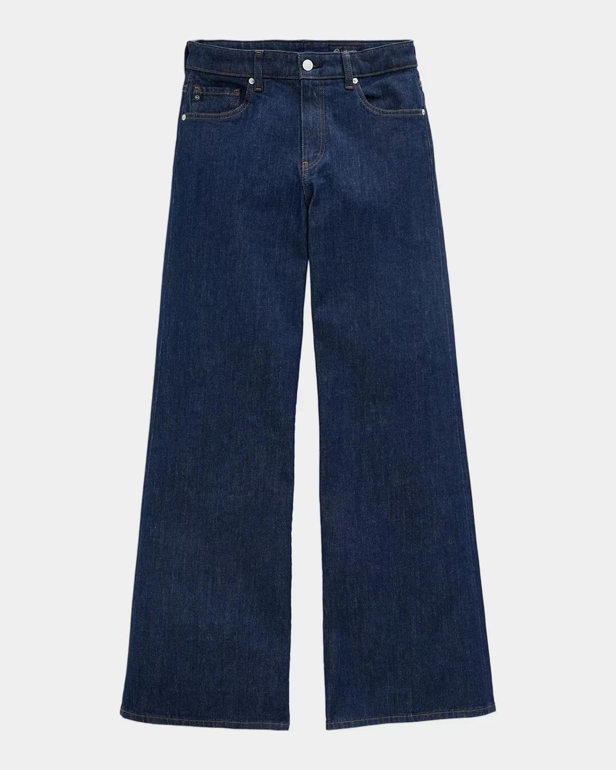 Saige Mid-Rise Wide-Leg Jeans
