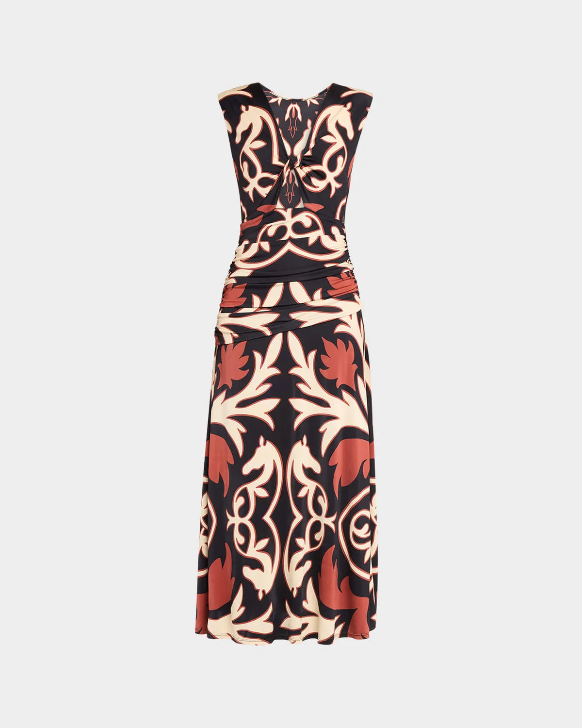 Horizonte Mistico Jersey Midi Dress
