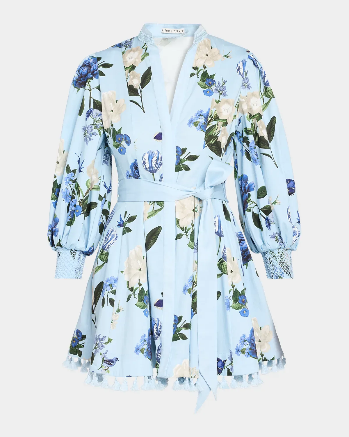 Lucy Belted Mini Shirtdress