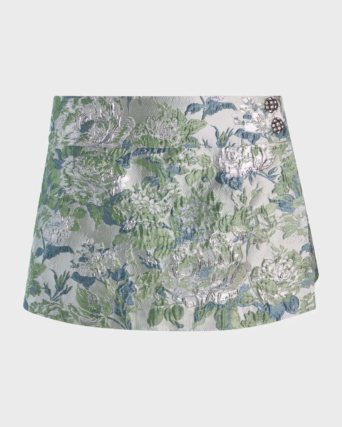 Somers Metallic Jacquard Mini Skort