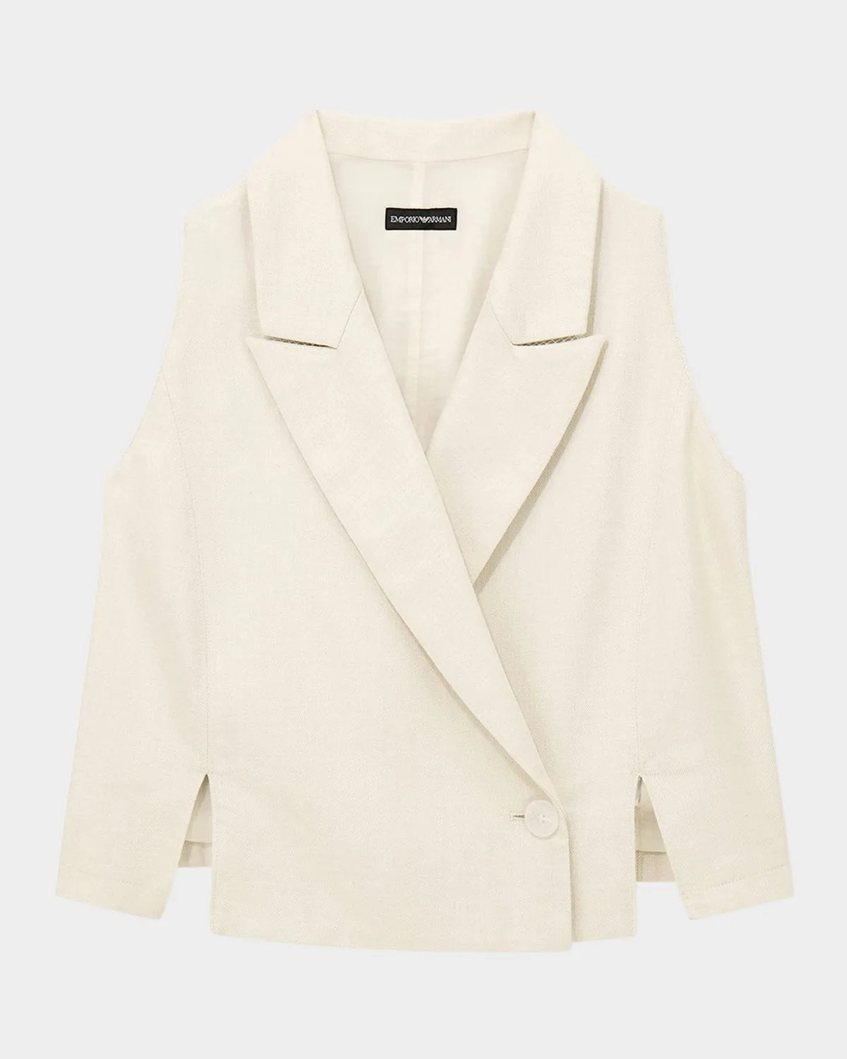 Cotton and Viscose Lurex Waistcoat